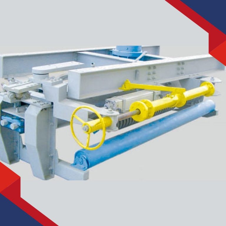 Equipo Alineador de Fajas: Equipo neumático controlado por PLC para alineamiento de Belt Feeders